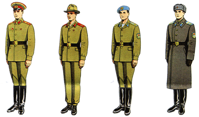 In Russian Military Uniforms 29